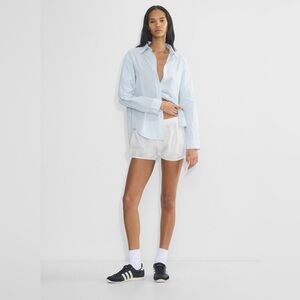 Aritzia TNA Dally Poplin Shirt